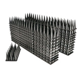 Maxbell 20Pcs Bird Repellent Spikes Keep Birds Away Guard for Fence Outside Garden