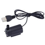 Max USB DC Micro Water Pump 3/5/6V for Fish-Tank Hydroponics Fountains Ponds