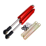Maxbell 2pcs Alloy Shock Absorber for 1/10 RC AXIAL SCX10 Wraith TRX4 Red