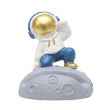 Maxbell Creative Spaceman Desktop Phone Holder Support Bracket Resin for Office Style A