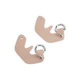 Maxbell 2 Pieces Women Bag Transformation Accessories Punch Free Bags Button Hook Dark Pink