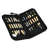 Maxbell 14Pcs Clay Tools DIY Drawing Embossing Pattern Scraping Clay Sculpting Tools