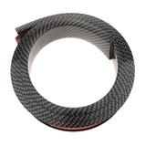 Max Maxb Car Fender Arch Wheel Eyebrow Strip Protector Trim Black Carbon Fiber 3.8cm