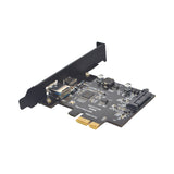 Maxbell Pci-e to USB 3.1 Gen2 10 Gbps Type C Expansion Card for Computer PC 1X