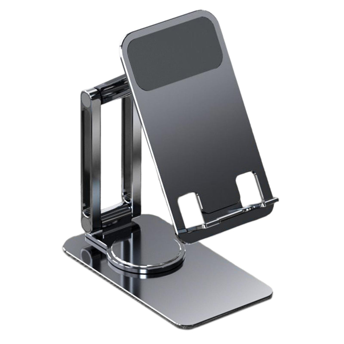 Maxbell Phone Holder Universal Aluminum Alloy Portable for Smartphones Work Home Gray