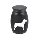 Maxbell Pet Urn Ash Urns for Dogs Funeral Remembrance Supplies Metal Cinerary Casket