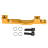 Max Bike Disc Brake Mount Adaptor for 203mm Front Caliper PM-PM-F/R203 Gold