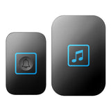 Maxbell Wireless Chime Doorbell 60 Melodies 1 Transmitter +1 US Plug-in Receiver