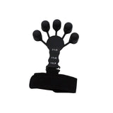 Maxbell Hand Grip Strengthener Silicone for Rock Climbing Carpal Tunnel Guitar black