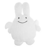 Maxbell Lovely White Stuffed Animal Angle Rabbit Doll Sofa Cushion Kids Toy Gift