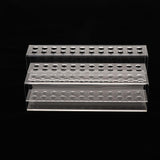 Max Acrylic Pencil & Pen Holder Ballpoint Pen Shelf for Stationery Shop 2-Tiers