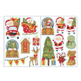 Maxbell 5D DIY Diamond Painting Stickers Wall Stickers Crafts Arts for Home Decor B