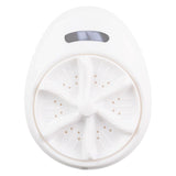 Maxbell Mini Personal Laundry Machine Washing Machine US 110 V Travel Home -White