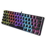 Maxbell Compact Mechanical Gaming Keyboard Waterproof for Laptop computer