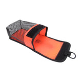 Maxbell Scuba Diving Gear Storage Bag Snorkeling Equipment Holder Mesh Pocket Large Mesh Fluorescent Red