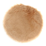 Max Soft Sheepskin Fluffy Skin Faux Fur Fake Rug Mat Small Rugs Camel