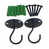 Maxbell 2pcs Wall Mount Ceiling Hooks Iron Wall Mount Lanterns Hanger for Planters