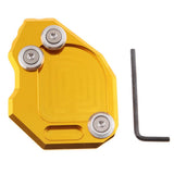 Maxbell Kickstand Side Stand Extension Pad for BMW F800GS 2008-2015 Gold