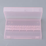 Maxbell Nail Art Drill Bit Holder Stand Polishing Cuticle Drill Bit Organizer Pink