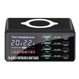 Maxbell 9 in 1 110W 8 Port USB fast charge Multiport USB Charger USB Hub EU