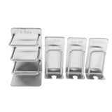 Max Maxb Set of 4 Pieces Wall Mount Shower Bathroom Toothbrush Toothpaste Cup Holder