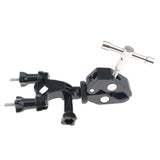 Maxbell Aluminum Alloy Bicycle Motorcycle Fixed Clip Mount for Zhiyun Smooth Q / DJI OSMO Mobile 2 Gimbal Stabilizer