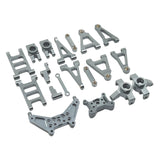 Maxbell 1/14 RC Cars Metal Spare Parts for 14301 14302 Accessory DIY Easy to Install Titanium