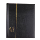 Max 200 Coin Currency Holder Collector Storage Money Pocket PU Album Book Black