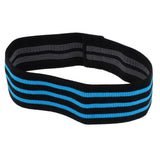 Maxbell Premium Resistance Hip Bands for Gym Exercise Workout Training Yoga Blue S