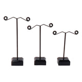 Maxbell 3x Stud Earrings Display Stand Holder for Photography Props Show Showcase