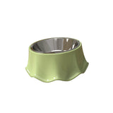 Maxbell Cat Bowl Cat Drinking Bowl Detachable Stable Cat Water Bowl for Pet Supplies Green