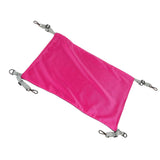 Maxbell Cat Hammock Bed Hanging Soft Pet Bed for Indoor Cats Pet Accessories Rabbits rose red