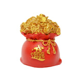 Maxbell Fortune Miniature Statue Collectible Treasure Pocket Sculpture for Cabinet StyleC