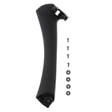 Maxbell Left Side Door Panel Handle Pull Trim Cover For BMW E90 3 Sedan Wagon Black
