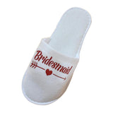 Maxbell Wedding Party Slippers Red