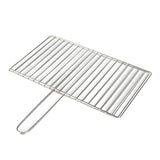 Max Outdoor Stainless BBQ Barbecue Grilling Basket Fish Vege 24x35cm - Vertical