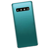 Maxbell Back Glass Replacement Battery Cover Compatible for Samsung S10 Green