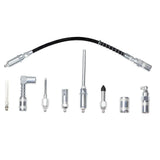 Maxbell 9 Pieces Grease Coupler Kit High Hardness Alloy Steel Greasing Accessory Kit