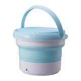 Maxbell Washing Machine Bucket Ozone Sterilization Touch Control Washing Blue