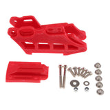 Max Rear Chain Guide/Guard for CRF KLX KDX KXF RM RMZ DRZ YZ YZF WRF Red