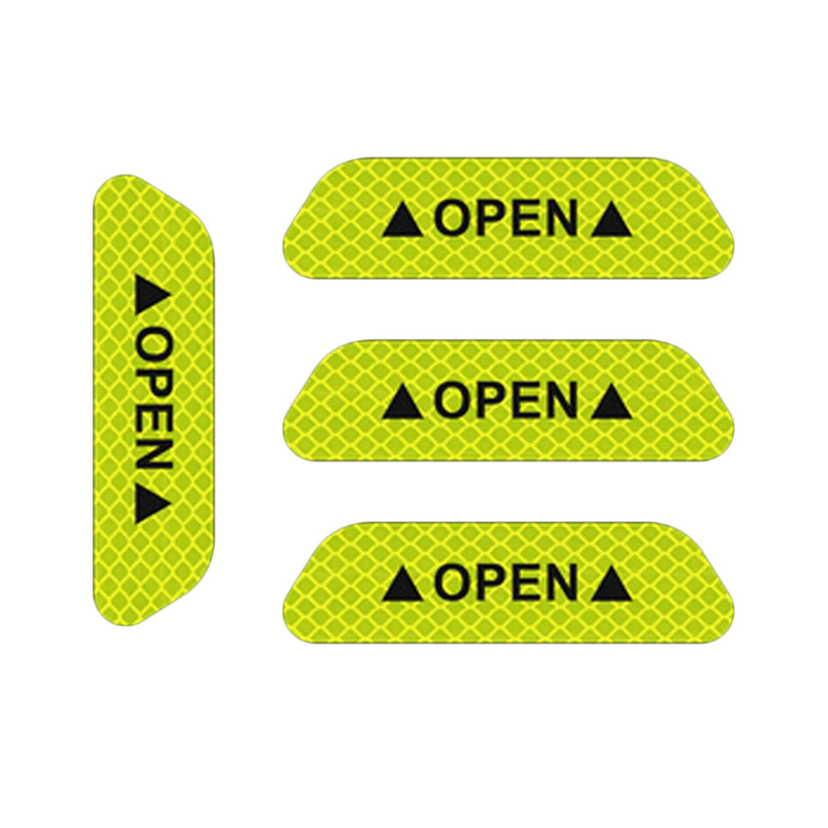 Maxbell 4x Reflective Tape Strong Adhesion for Vehicles Motorcycle Automotive Green
