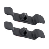 Maxbell Cable Holder Cord Wrapper Cord Organizer for Cables Storage black 2pcs