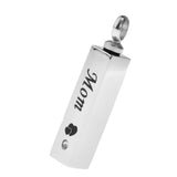 Maxbell Stainless Steel Cube Urn Memorial Ash Keepsake Cremation Pendant Mom