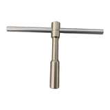 Maxbell Ratchet Tap Wrench Steel T Handle for Trumpet Brass Instrument Mouthpiece Tuning Wrench