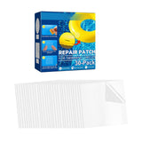 Maxbell 30Pcs Inflatable Patch Repair Kit Transparent Square Shape Pool Repair Patch