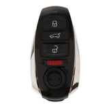 Maxbell Shell Smart Remote Key Case Fob 3 Button for Volkswagen Touareg 10-14