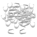 Maxbell 200 Pieces Stainless Steel Pendant Pinch Bails Connector Findings 5x10mm