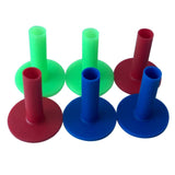 Max Maxb 6 Packs Rubber Golf Tee Holder for Golf Driving Range Tee Practice 65mm