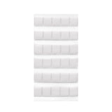 Maxbell Reusable Nail Art Clay Manicure Practice Tool Art for Studio School Home White