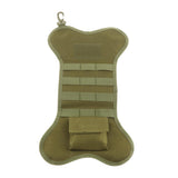 Max Tactical MOLLE Holiday Christmas Stocking Xmas Socks Decor Army Green